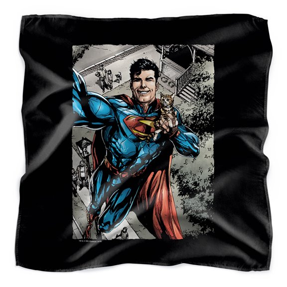 Superman Super Selfie Bandana (21 in x 21 in)