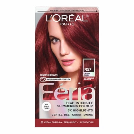 L'Oreal Paris Feria Permanent Hair Color High Intensity R57 Cherry Crush 1.0 ct