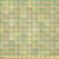 thumbnail image 2 of Ambesonne Neutral Color Fabric by the Yard Microfiber, Pastel Hexagons Motif, 10 Yards, Pastel Brown and Multicolor, 2 of 2