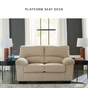 Signature Design by Ashley Furniture SimpleJoy Sand Loveseat