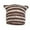 Brown, variant on Beret Style Winter Cat Ears Hat for Cold Weather Cozy Thick Knit Cap Warm Accessory