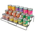thumbnail image 4 of mDesign Adjustable, Expandable Metal Kitchen Spice Rack Organizer - Dark Gray, 4 of 8