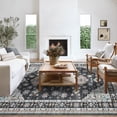 thumbnail image 3 of Living Room Rug 5x7, Washable Boho Area Rug Vintage Low Pile Non Slip Carpet for Bedroom, Dining Room Home Office, 3 of 5