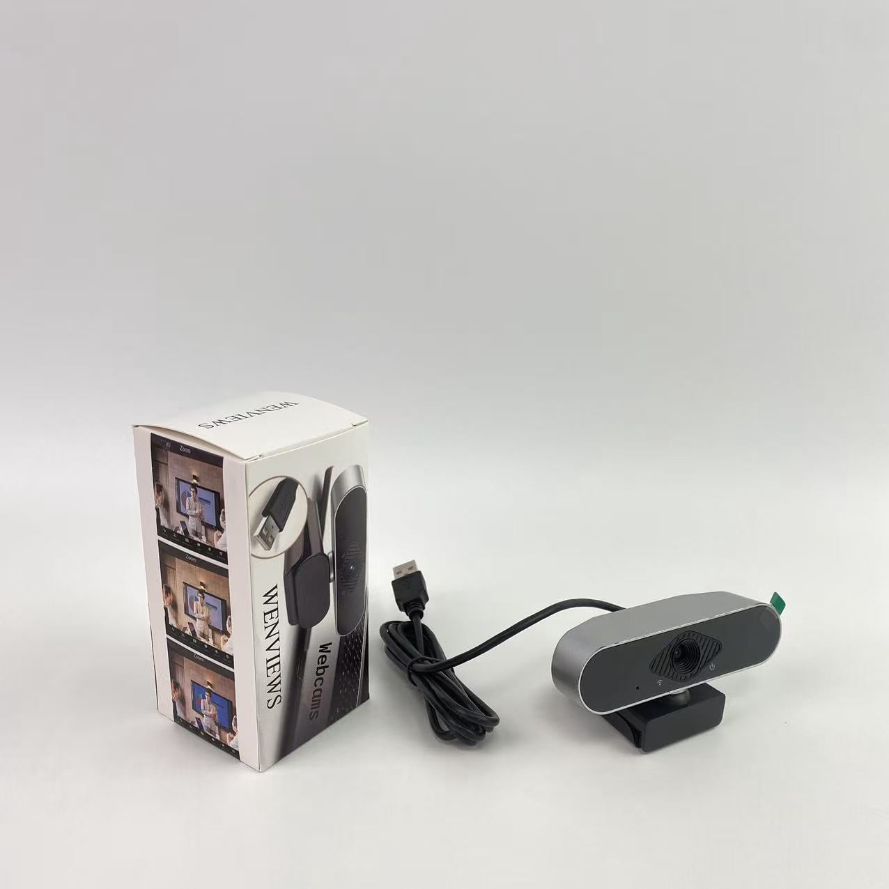 WENVIEWS Webcams,Webcam with Microphone for Desktop, Autofocus, Webcam for Laptop, Computer Camera, 1080p HD USB Web Camera