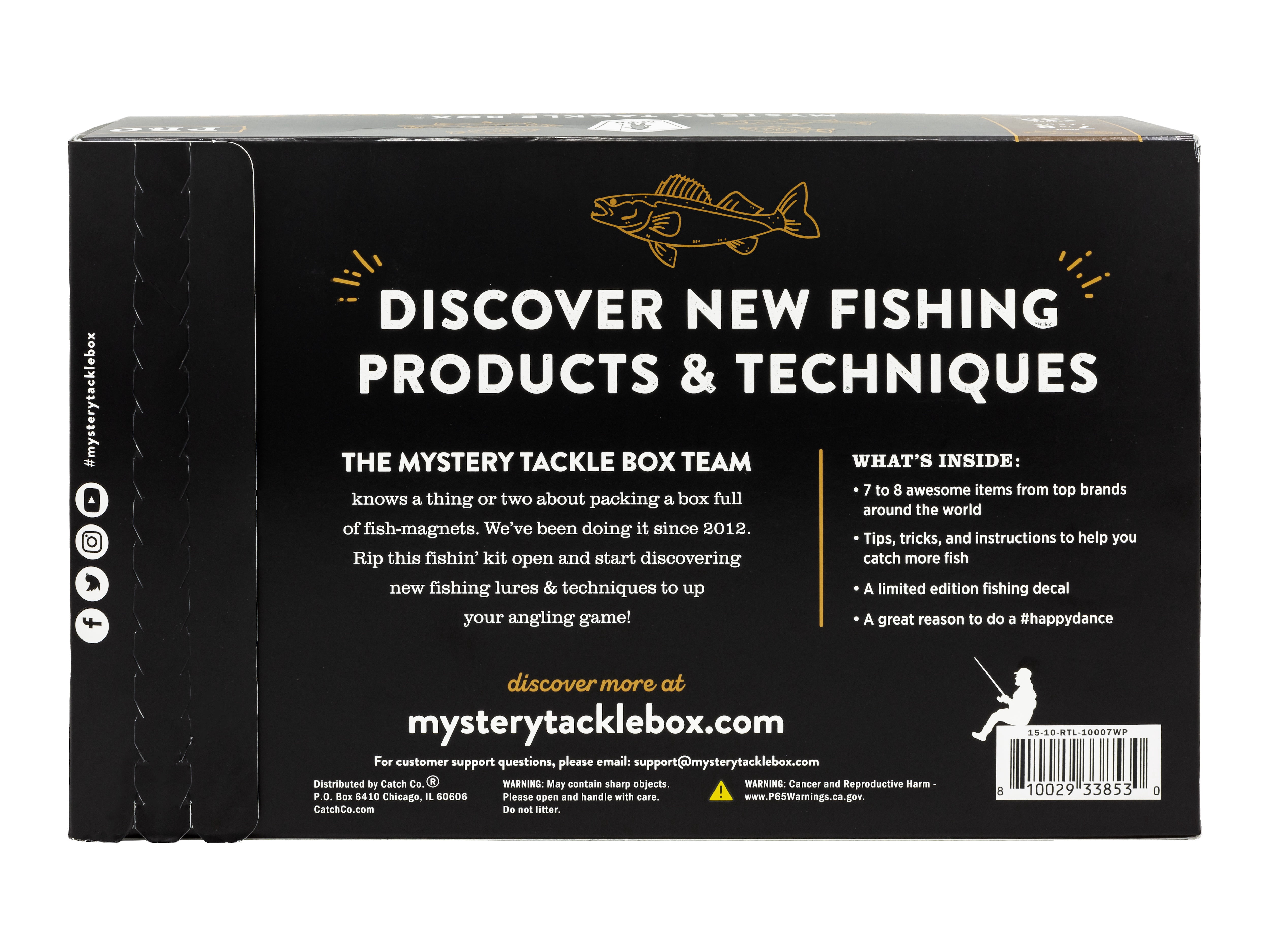 Mystery Tackle Box Pro Walleye Fishing Lure Kit
