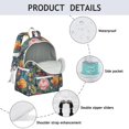 thumbnail image 4 of Pioneer Flower Backpack for School,Cute School Bag,Schoolbag with Adjustable Shoulder Straps & Padded Back,13.4"x11"x4.7", 4 of 6