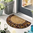 thumbnail image 4 of Felpudo de puerta de entrada | Alfombra de suelo de baño | Poliéster absorbente de secado rápido | Suave antideslizante | Interior, Exterior | Multicolor | Fácil de limpiar | 60x90cm | Decoración, 4 of 5