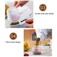 thumbnail image 3 of 2L Kitchen Food Cereal Grain Bean Rice Plastic Storage Container Box;2L Kitchen Food Cereal Grain Bean Rice Plastic Storage Container Box, 3 of 8