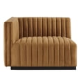 thumbnail image 5 of Conjure Channel Tufted Performance Velvet Loveseat-EEI-5764-BLK-COG, 5 of 6