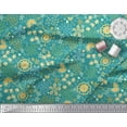 thumbnail image 2 of Soimoi Cotton Duck Fabric Heart & Floral Artistic Decor Fabric Printed Yard 56 Inch Wide, 2 of 3