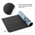 thumbnail image 3 of Hirioo Winter Reindeer In Snowy Mountains for Mouse Pad ,Anti-Slip Base, Durable Stitched Edges, Perfect for Gaming, Office, and Home Use,16x35.5in, 3 of 9