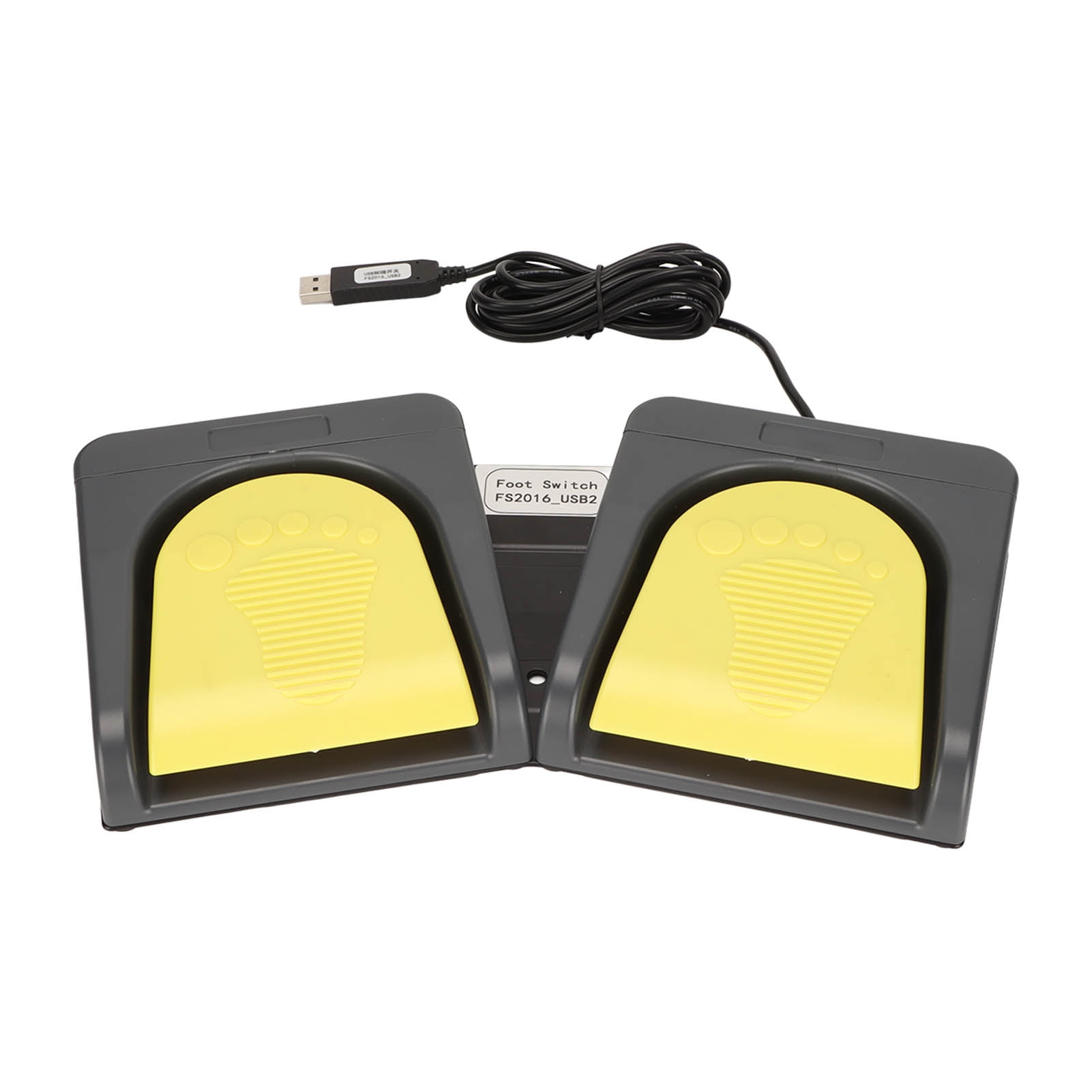 Gaming Foot Pedal, Programmable USB Double Foot Switch MIDI Controller