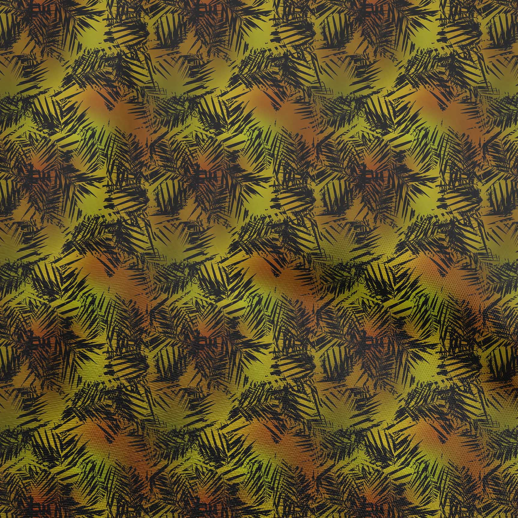 oneOone Cotton Silk Dark Mustard Fabric Abstract Craft Projects Decor  Fabric Printed By The Yard 42 Inch Wide - Walmart.com