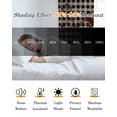 thumbnail image 4 of Red Texas Star Farmhouse Black Out Curtains 54 Inch Long, Short Curtains for Small Window, Black Plaid Berry Country Room Darkening Farmhouse Window Curtains for Kitchen Bedroom 42"x54" 2 Panels, 4 of 8