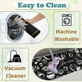 thumbnail image 5 of Non Slip Kitchen Mat Rugs Set 2 Pieces,Non Skid Washable Kitchen Rugs and Mats, Comfort Standing Mats for Home Kitchen Entrance Door Mat (17"*29"+17"*47", Coffee time), 5 of 6