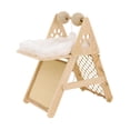 thumbnail image 3 of predolo Cat Tree Climbing Frame Floor Standing Furniture Danging Ball Scratch Pad Modern With Mat, 3 of 8