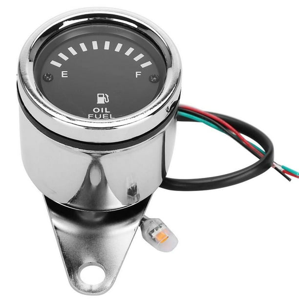 Universal Motocicleta Coche Pantalla Led Indicador De Combustible Eléctrico Medidor De Aceite Electrónico,Dc 12V Sweethay VI003131-00