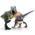 thumbnail image 6 of Realistic 15" Large Tyrannosaurus Rex & Spinosaurus Dinosaur Action Figures with Movable Jaws – Gift for Birthdays, Collectibles, Cake Toppers, Party Decor & Room Decor for Kids Ages 3-12, 6 of 6