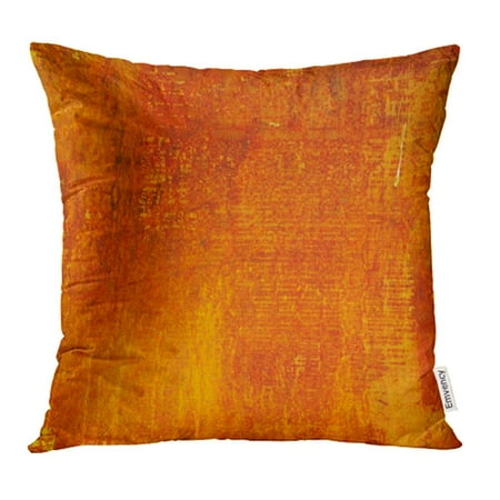 Ywota Watercolor Burnt Abstract Grunge Monochrome Orange Graphic