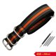 thumbnail image 3 of Correa de reloj de nailon para Omega Seiko, estilo universal para hombre, hebilla de acero inoxidable, lona deportiva para exteriores engrosada, 20 mm, 22 mm, 3 of 5