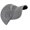 Gray, variant on AOOOWER Girl Baseball Caps with Embroidery Mountain Visor Hat Teen Outdoor Sunproof Hat