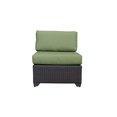 thumbnail image 3 of TKC Barbados Outdoor Wicker Chair in Cilantro, 3 of 6
