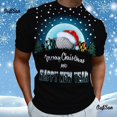thumbnail image 1 of Camisetas con tema del Festival de Navidad para hombre, ropa con estampado 3d, camisetas de manga corta de verano, camisas bonitas de moda de gran tamaño, 2023, 1 of 4