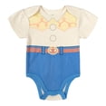 thumbnail image 3 of Disney Pixar Woody Buzz Lightyear Lightning McQueen 5 Pack Bodysuits Newborn to Infant, 3 of 5