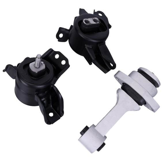 3Pcs Engine Motor & Transmission Mount Alloy Steel & Rubber for Kia Soul 1.6L/2.0L L4 2014-2019 Replaces A71065/A71067/A71093/SKM10010
