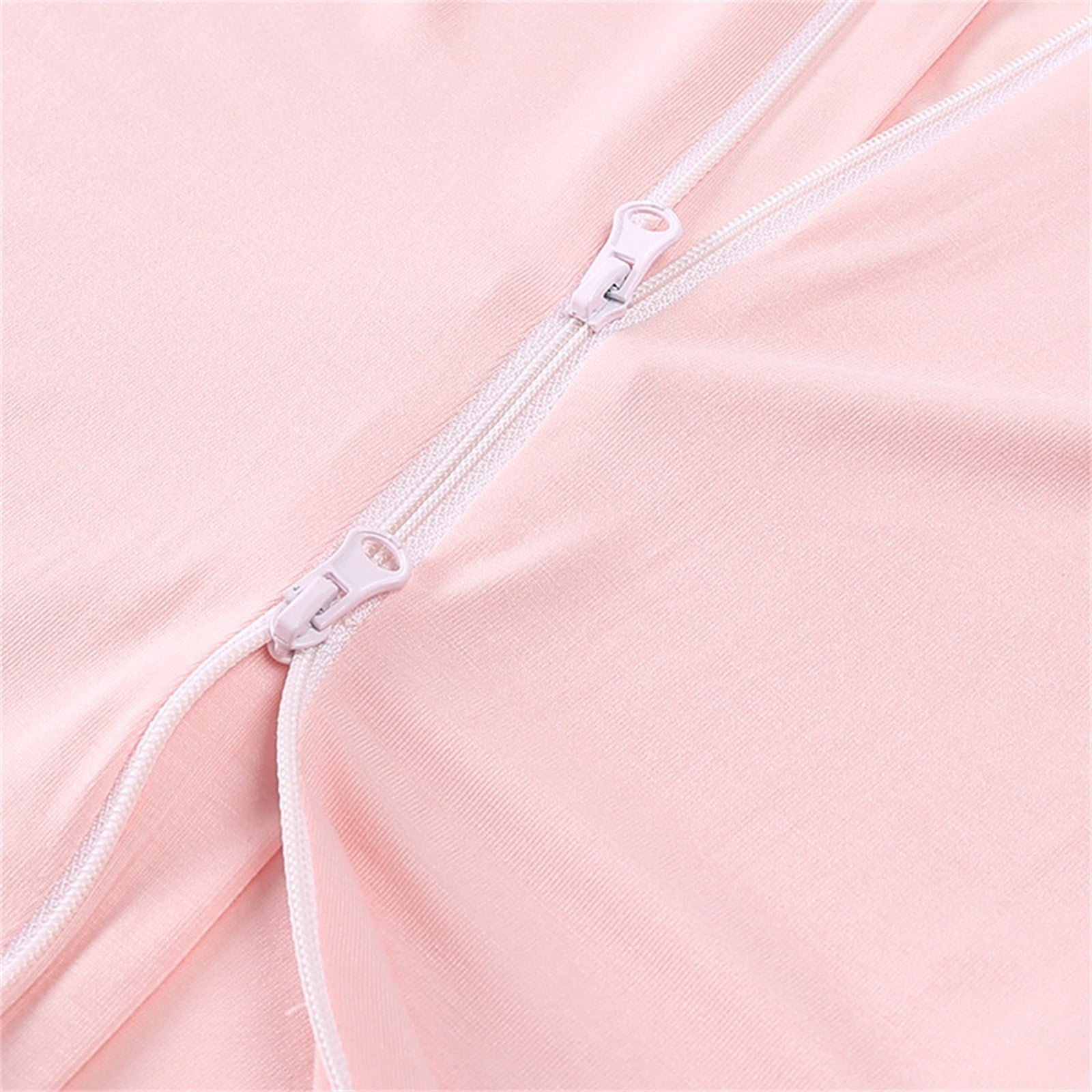 Onesies Baby Boys Girls Cotton Rompers Footed Pajamas Zipper Long Sleeve Sleeper Jumpsuit Gift for Baby Girl 6-12 Months