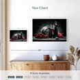 thumbnail image 4 of Elephant Stock Wine And Grapes Red Pop Wall Art - Horizontal Canvas Wall Art - Living Room Wall Decor - Food And Drink Canvas - Red And Black Decor - 12" x 8", 4 of 8
