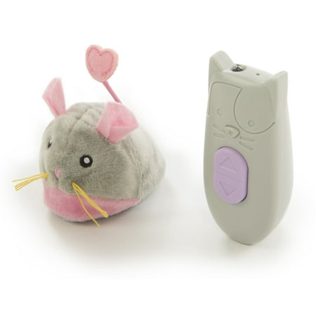 SmartyKat Racin' Rascal Mouse & Remote Control with Laser Cat (Best Remote Control Mouse Cat Toy)