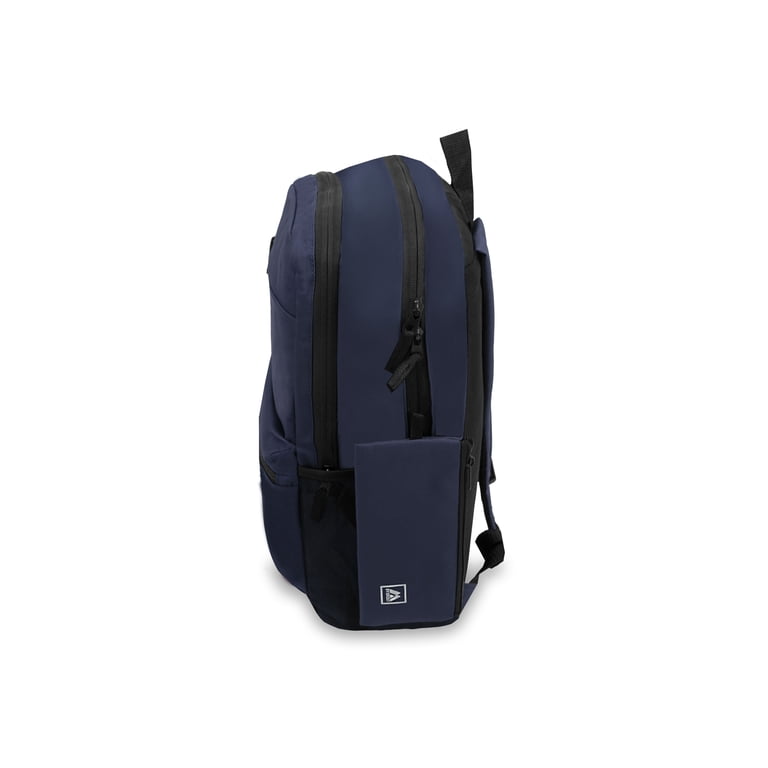 amazon basic laptop backpack Basics Travel Backpack, Carry-On with Compartment, 1.55 cubic Expandable Storage, Dual Use & Shoulder Bag with Multiple Compartments and Pockets, 13.8'' x 9.5'' x 21.5'', Navy Mesh water bottle pockets Pacific Daypack Select Color or Design:Black Made in Italy backpack
