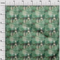 thumbnail image 3 of oneOone Cotton Cambric Green Fabric Patchwork Sewing Craft Projects Fabric Prints By Yard 42 Inch Wide, 3 of 4
