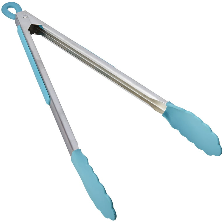 Stainless Steel Kitchen Cooking Tongs with Silicon Tips – dashniu-life