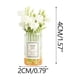 thumbnail image 3 of CaiYueKe Mini Car Flower Vase Ornament Auto Interior Decor Dashboard Center Console Adhesive Fresh Floral Accessories for Women Men Car Vehicles, 3 of 6