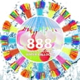 thumbnail image 1 of 888 Piezas Globos Mágicos Globos de Agua，Globo de Agua Autosellante con Llenado Rápido,Disfruta del Carnaval de Verano, Perfecto para Fiestas en la Piscina, la Playa y el Agua, 1 of 4