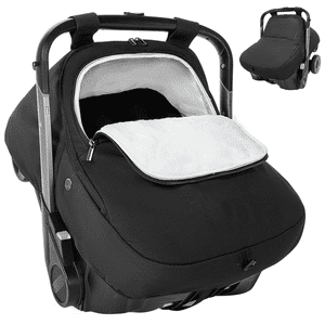 Caveen Baby Car Seat Cover, Windproof Canopy