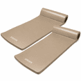thumbnail image 1 of TRC Recreation Sunsation 1.75" Thick Foam Pool Float Lounger w/ Headrest, 2 Pack, Bronze, 1 of 5