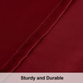 thumbnail image 2 of Ntbay 2 Pack Silky Satin Queen Pillowcases for Hair and Skin, Luxury and Soft Pillow Cases with Envelope Closure, 20" x 30", Red, 2 of 6