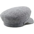 thumbnail image 5 of DOVACKA Newsboy Hats for Women, Fashion Newsboy Cap Bakerboy Cabbie Gatsby Pageboy Visor Beret Hat。 Grey, 5 of 7
