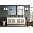 thumbnail image 7 of James Martin Vanities E645-V72-3Esr Athens 72" Free Standing Double Wood Vanity Set - Mid, 7 of 7