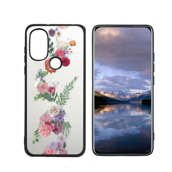 Compatible with Moto G Power 2022 Phone Case, Floral-21 Case Men Women, Flexible Silicone Shockproof Case for Moto G Power 2022