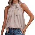 thumbnail image 2 of SMihono Hauts pour Femmes Débardeur pour Femmes Été Femme Dos Nu Col Rond Sans Manches T-Shirt à Imprimé Léopard Hauts Débardeurs pour Femmes Hauts d'Été pour Femmes, 2 of 6