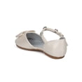 thumbnail image 3 of New Women Little Angel Britt-946D Bow Tie Rhinestone Ankle Strap dOrsay Flat, 3 of 5
