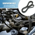 thumbnail image 2 of Unique Bargains Car Serpentine Belt V-Ribbed Belt No.9091602571 for Toyota Tacoma V6 4.0L 1GRFE Engines 2005-2015, 2 of 7