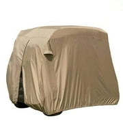 4 Passenger Golf Cart Cover Waterproof Golf Cart Storage Cover Fits EZ GO, Club Car, Yamaha, Standard Club Vehicle Sun Protecting Cover