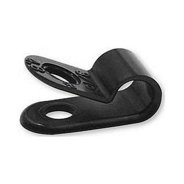 1/2" Black Heavy Duty Cable Clamp 1/2" Wide, 100/Bag, CC5-1/2-0C