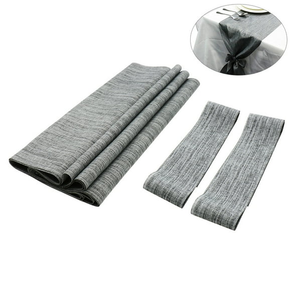 AURARMLET Mantel Decorativo Imitación Lino Estilo Rústico Para Eventos Y Cocina
