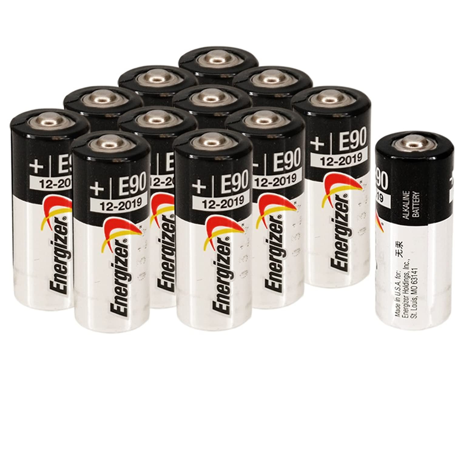 Energizer E90 N Alkaline 1.5 Volt Battery (12Pack)